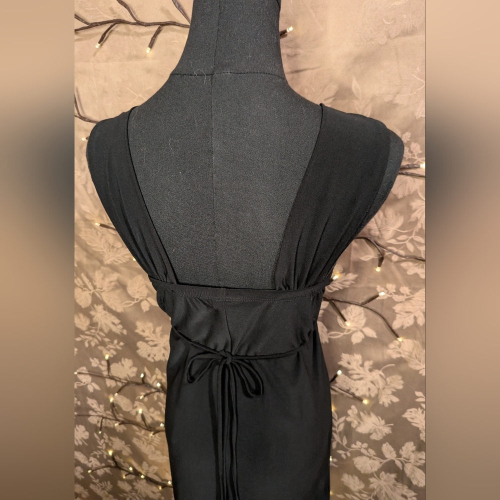Giorgio Fiorlini Collection Black Cocktail Dress, Size M, EUC! - Picture 4 of 5